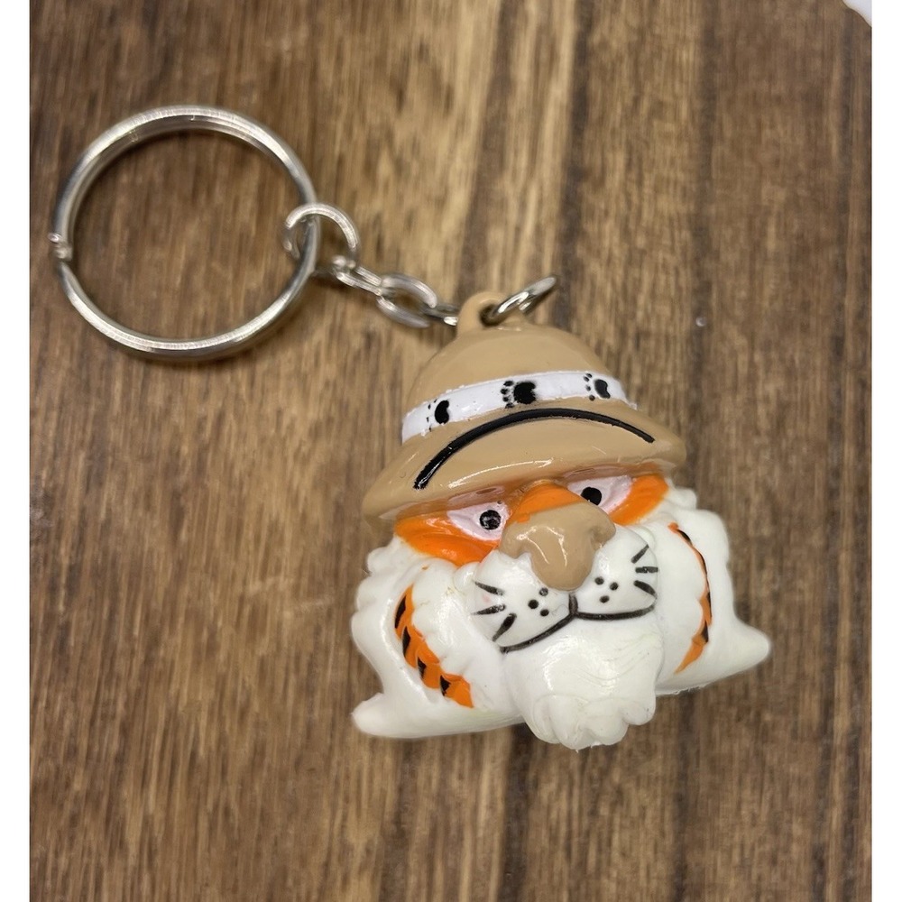 Vintage Exxon Safari Tiger Advertising‎ Keyring 1997.